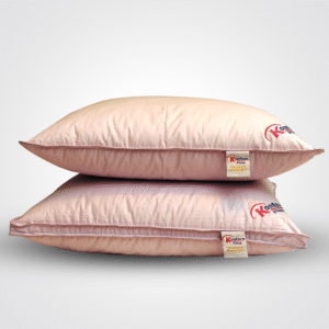 כרית דמוי פלומת אווז קשה- בד כותנה פרקאל איכותי 50x70 ס"מ