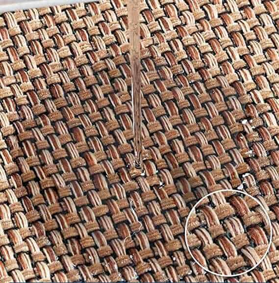 שטיח אלדו שאניל שחור עגול קוטר 140