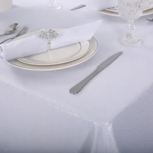 מפת שולחן אמילי – כסף