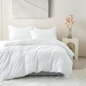 מצעי כותנה אנדראה – לבן