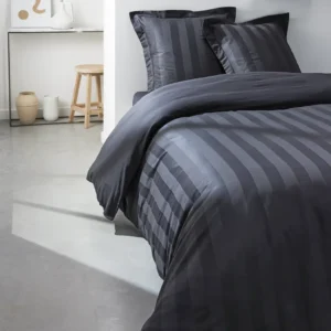 מצעי אפרודיטה 100%  סאטן כותנה – אפור כהה