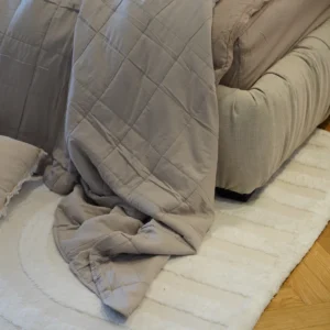 כיסוי מיטה / שמיכת קיץ בארי – אפור