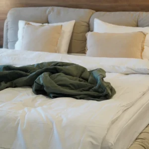 כיסוי מיטה / שמיכת קיץ בארי – ירוק מרווה