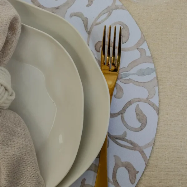 מפת שולחן גקארד דמוי פשתן  וינה – בג