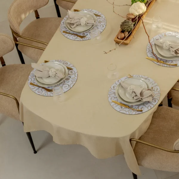 מפת שולחן גקארד דמוי פשתן  וינה – בג