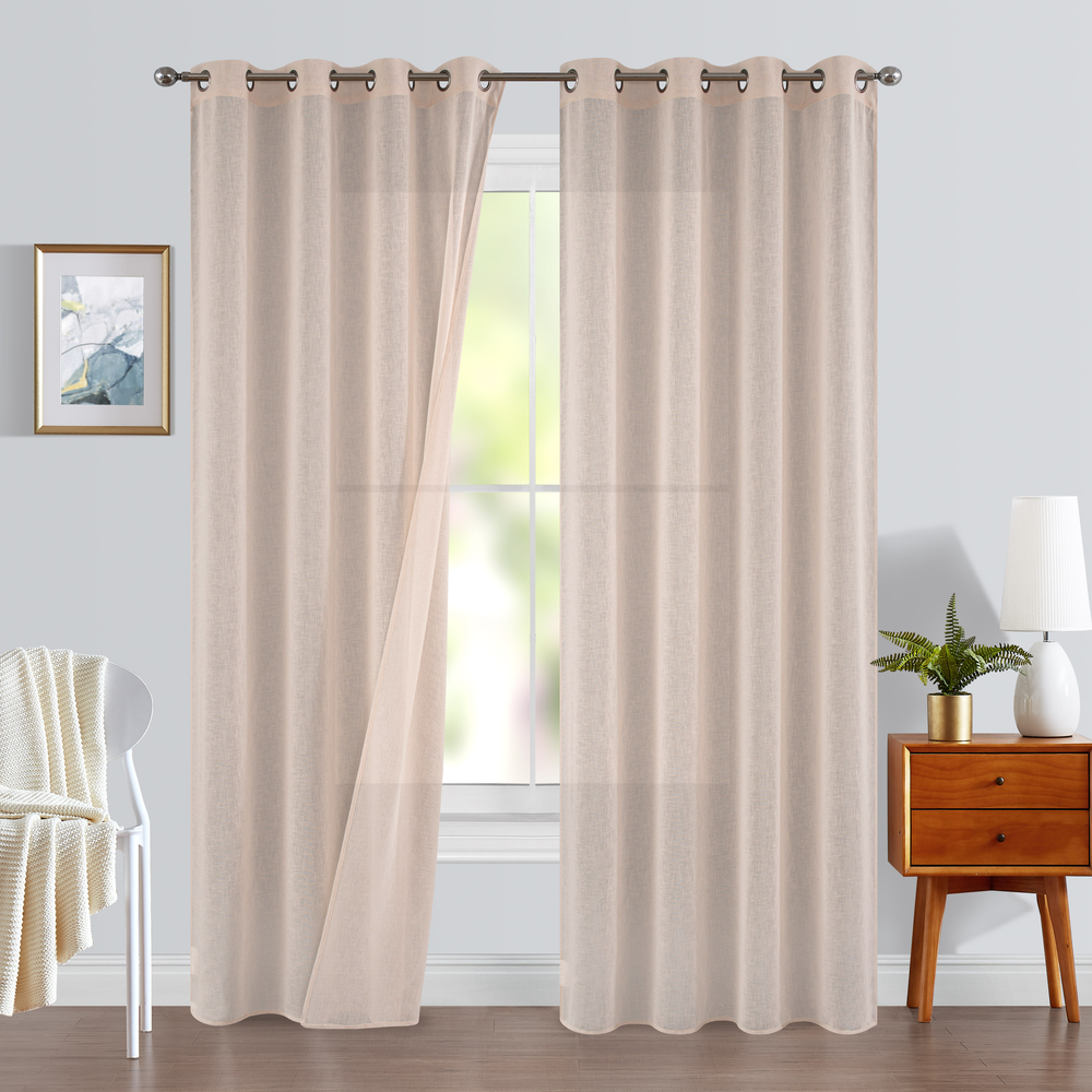 וילון טוהר – צבע אבן