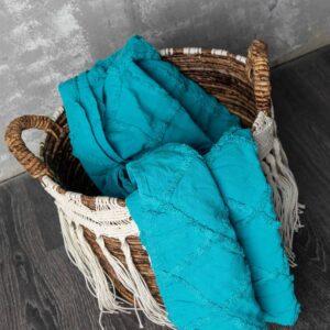 כיסוי מיטה פונטה קאנה – טורקיז