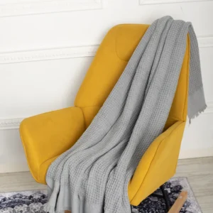 שמיכה פיקה – אפור בהיר