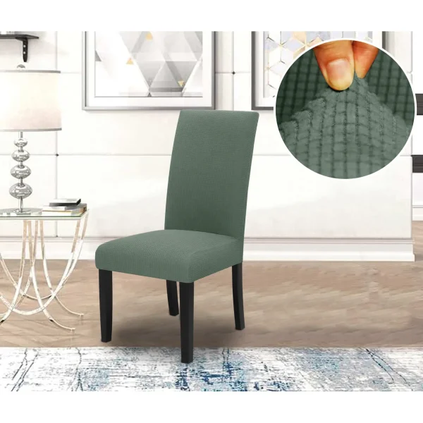 כיסוי כיסא אלסטי רודוס – מרווה – תמונה 3