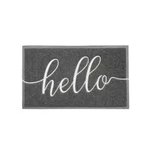 שטיח רעות – HELLO אפור