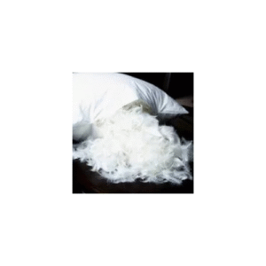 כרית פוך נוצות אווז – 100% כותנה