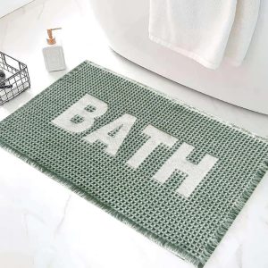 שטיח אמבטיה ואפל קוסטה ירוק מרווה